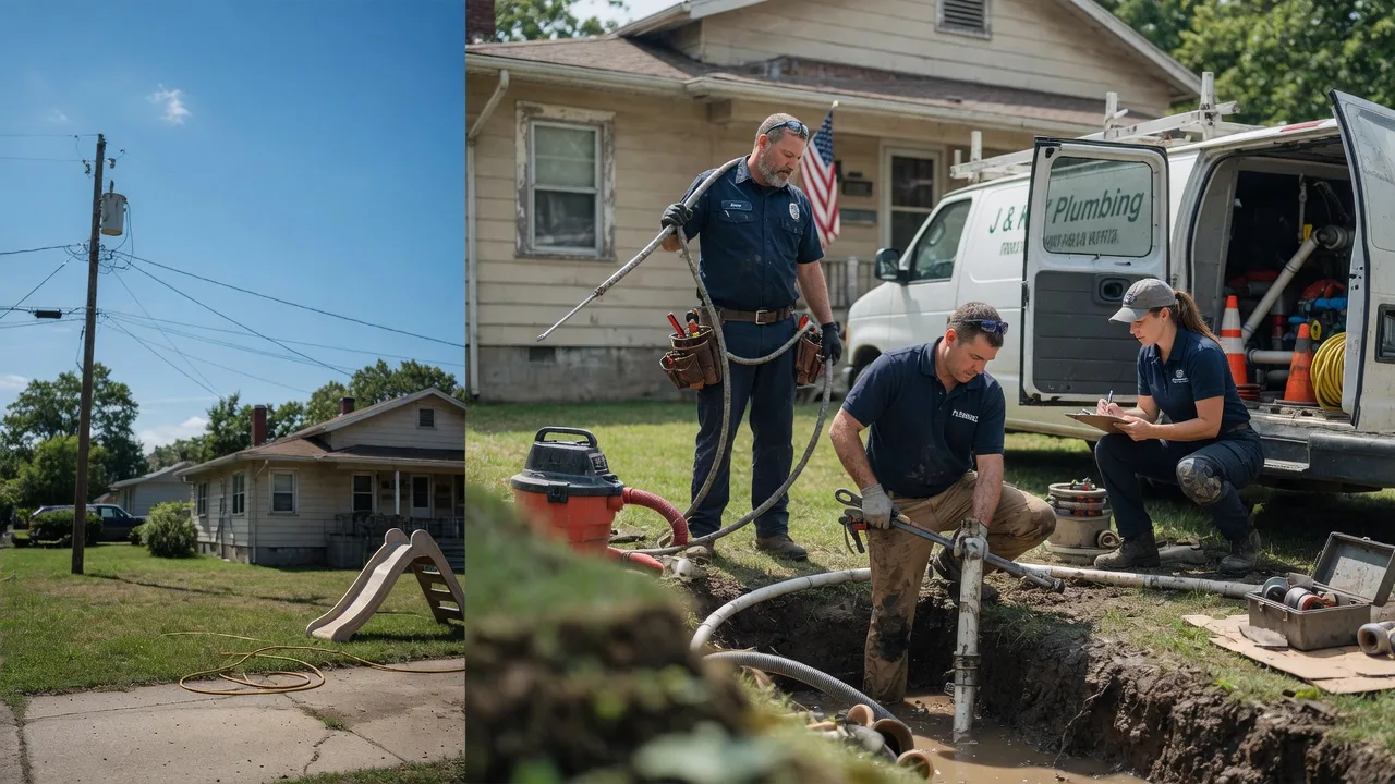Drain Cleaning in Brumley, MO near me